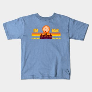 EPCOT Center - Future World - World Showcase Kids T-Shirt